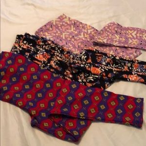 LuLaRoe Pants - Lularoe leggings Tall Curvy 3 pack LuLaRoe Pants - Lularoe leggings Tall Curvy 3 pack